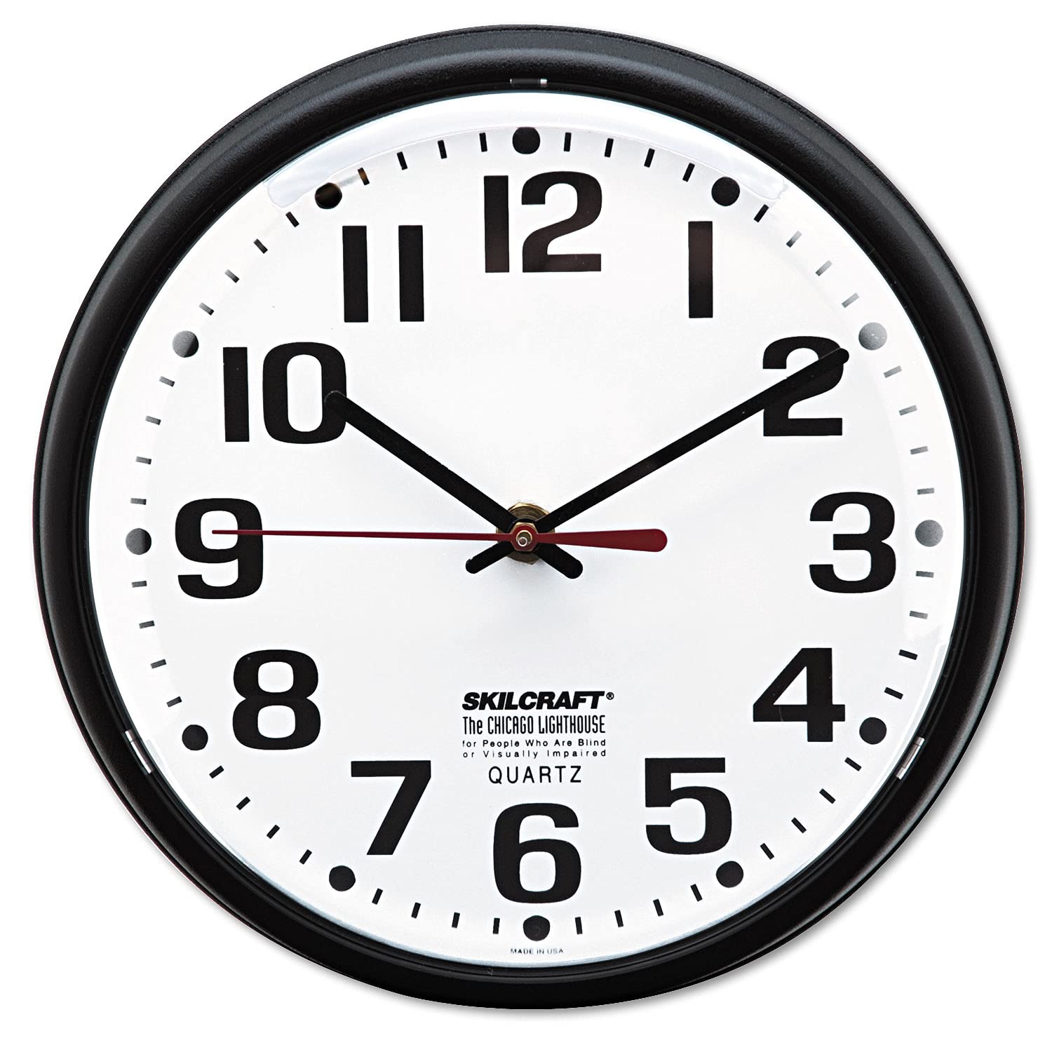 Amazon.com: AbilityOne® - NSN3897958 - Quartz Wall Clock Slimline